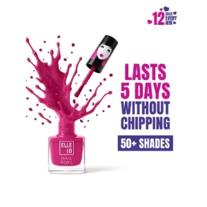 Nail Pops Long Lasting Nail Polish Quick Dry Formula For Glossy Finish 5ml - 26