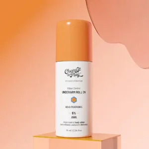 Chemist At Play 5% AHA Underarm Roll-On with Lactic Acid for Odour Control (Aqua) - 75 ml