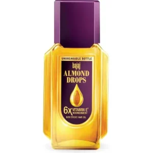 BAJAJ Almond Drops enriched with 6X Vitamin E, Reduces Hair Fall Hair Oil (190 ml)