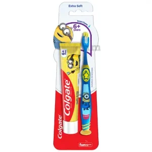 Colgate Toothbrush with Colgate Anticavity Toothpaste for Kids 40gm