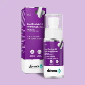 Dermdoc Snail Peptide 96 Hydrating Serum with Snail Mucin & Peptide Complex for Smooth & Moisturized Skin - 80 ml