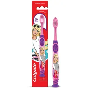 Colgate Kids Barbie Toothbrush, Extra Soft with Tongue Cleaner - 1 Pc Extra Soft Toothbrush