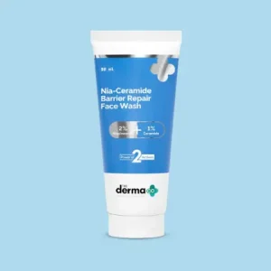 The Derma Co Nia-Ceramide Barrier Repair Face Wash with 2% Niacinamide and 1% Ceramide - 80ml