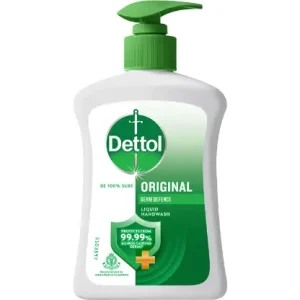 Dettol Original Liquid Hand Wash Pump Dispenser (200 ml)
