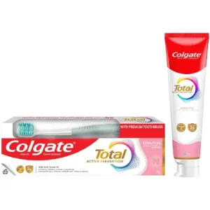 Colgate Total Sensitive Antibacterial Toothpaste (with a Premium Toothbrush) Toothpaste (150 g)