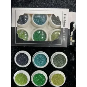 BOLT BEE Professional Nail Art Hexagonal Chunky Glitter Miller Set (Multi)