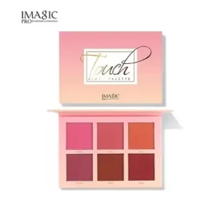 IMAGIC PROfessional Cosmetic Touch Blush Palette 6 Color 80g