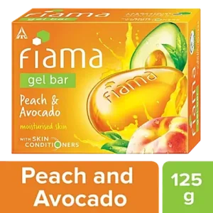 Fiama Peach & Avocado Gel Bar, 125 g