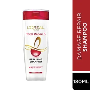 L'Oreal Paris Total Repair 5 Repairing Shampoo, 180 ml Bottle