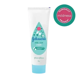 JOHNSON’S Johnson's baby Baby Milk + Rice Cream, 50 g
