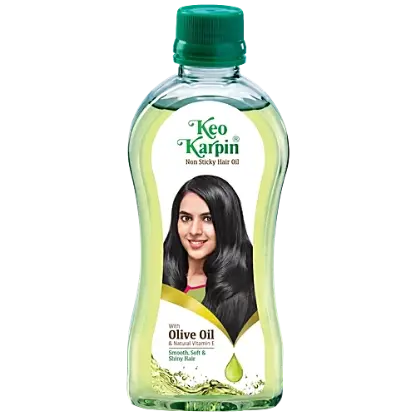 Keo Karpin Hair Oil - Non Sticky With Olive Oil, 500 ml Bottle