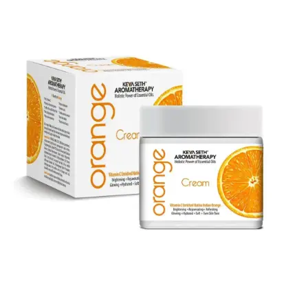 Keya Seth Skin Defence Orange Cream- Light Moisturizing, Quick Absorbing 50G