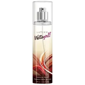 Layerr Wottagirl Fragrant Body Splash - Vanilla Twist, 135 ml