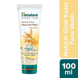 Himalaya Natural Glow Kesar Face Wash, 100 ml