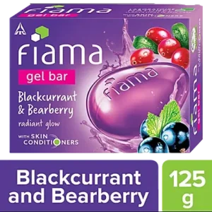 Fiama Blackcurrant & Bearberry Gel Bar, 125 g