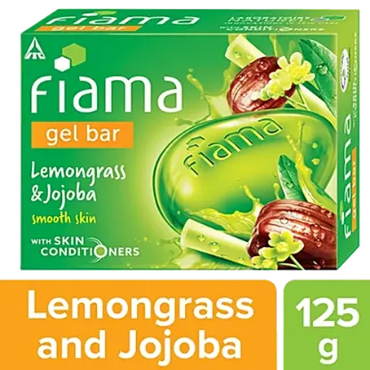 Fiama Lemongrass & Jojoba Gel Bar, 125 g