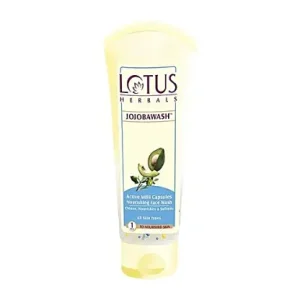 Lotus Herbals Jojobawash Active Milli Capsules Nourishing Face Wash, 120 g