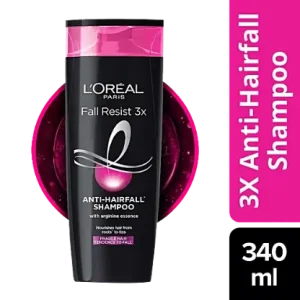 L'Oreal Paris Fall Resist 3X Anti-Hair Fall Shampoo, 340 ml