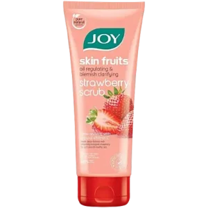 Joy Strawberry Scrub - Oil Regulating & Blemish Clarifying, 200 ml