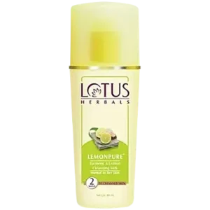 Lotus Herbals Lemonpure Turmeric & Lemon Cleansing Milk, 170 ml