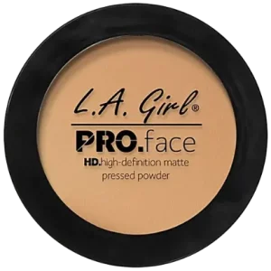 LA girl HD PRO Face Pressed Powder, 7 g Medium Beige
