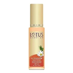 Lotus Makeup Nutraglow Daily Tinted Moisturiser, 50 ml Bright Angel