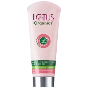 Lotus Organics+ Precious Brightening Face Wash, 100 ml