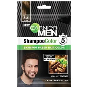 Garnier Men Men Shampoo, 20 ml Shade 3 Brown Black