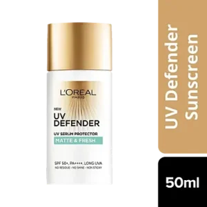 L'Oreal Paris UV Defender Serum Protector - SPF 50 PA+++ 50 ml