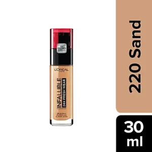 L'Oreal Paris Infallible 32H Fresh Wear Foundation - Natural Undertone, 30 ml 220