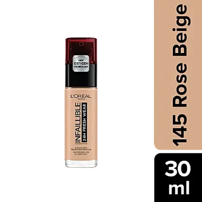L'Oreal Paris Liquid Foundation, 145 Cool Rose