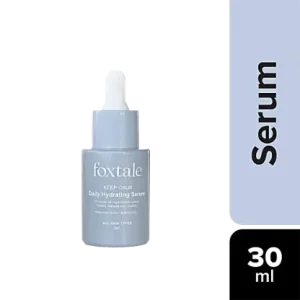 Foxtale Keep Calm Daily Hydrating Serum - Provides Moisturization, Calms Redness & Irritation, For All Skin Types, 30 ml