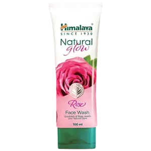 Himalaya Natural Glow Rose Face Wash - Removes Impurities & Dirt, 100 ml