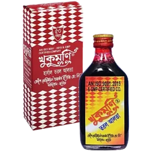 Khukumoni Herbal Taral Alta - For Feet, 100 ml Red
