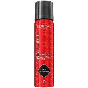 Loreal Paris Infaillible 3-Second Setting Mist Spray - No Transfer, 75 ml