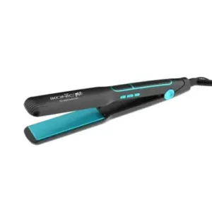 Ikonic 2 in 1 Straight n Curl Wide Hair Straightener (Wide - Black & Teal)