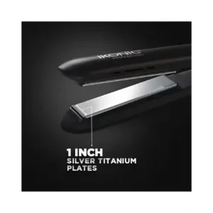 IKONIC PROFESSIONAL Slim Titanium Shine Hair Straightener