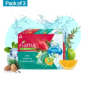 Fiama  Fresh Celebration pack Multi-variant Gel Bar, 125g Pack of 1