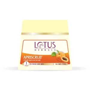 Lotus Herbals Apriscrub Fresh Apricot Scrub  270G