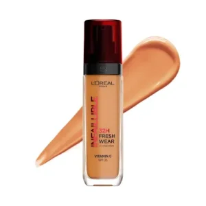 L'Oréal Paris Liquid Foundation, Fresh Wear, 330 Hazelnut, 30ml