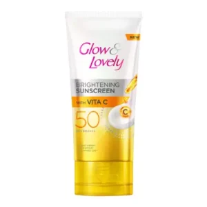 Glow and lovely Brightening Sunscreen SPF 50 | Vita C 50g