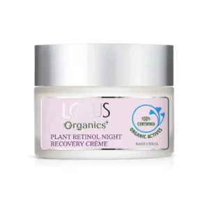 Lotus Organics+ Bakuchiol Plant Retinol Recovery Night Cream 50g