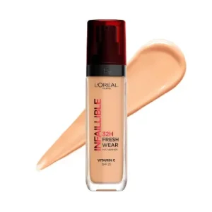 L'Oréal Paris Liquid Foundation, Oil Absorbing Formula, 260 Golden Sun, 30ml