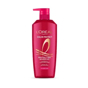 L'Oreal Paris Shampoo, Vibrant & Revived Colour, For Colour-treated Hair, Protects from UVA & UVB, Colour Protect, 650ml