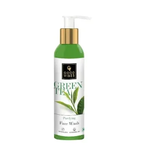 Good Vibes Green Tea Purifying Face Wash, 120 ml