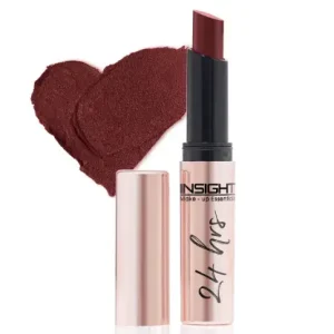 INSIGHT 24 Hrs Non-Transfer Matte Lipstick Red Seeker