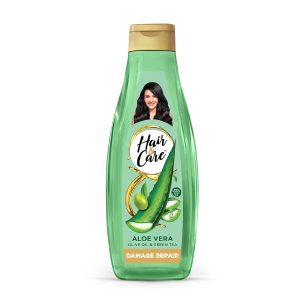 Hair & Care Damage Repair Non-Sticky Hair Oil with Aloe Vera, Olive Oil & Green Tea,200 ml