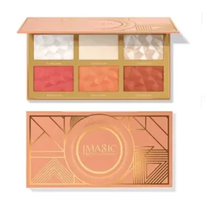 Imagic Professional Cosmetics Highlight & Blush & Contour Palette Golden Temptation 24G