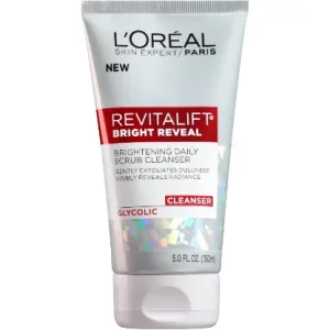 L'Oreal Paris Skincare Revitalift Bright Reveal Facial Cleanser with Glycolic Acid 150ml