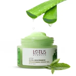 Active Aloe + Niacinamide Brightening Boost Gel Skin Redness | Radiance | Acne 50g